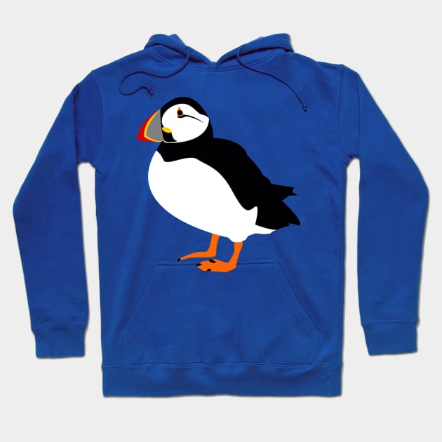 Farne Island Puffin #1 Hoodie by TyneDesigns